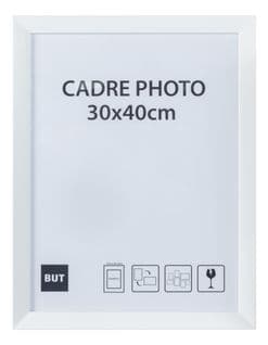 Cadre photo 30x40 cm  Blanc