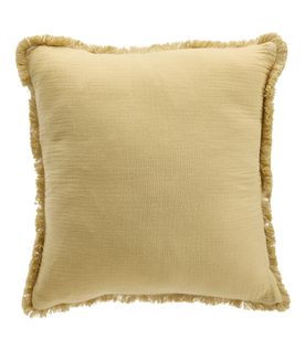 Coussin 40x40 cm ZELINE Jaune