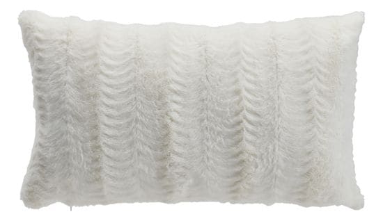 Coussin 30x50 cm ARTIC Blanc