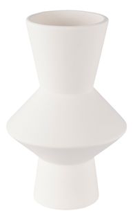 Vase H. 22 cm URIELLE Blanc