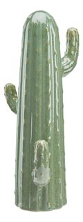 Statue cactus H. 33 cm UHAINA Vert