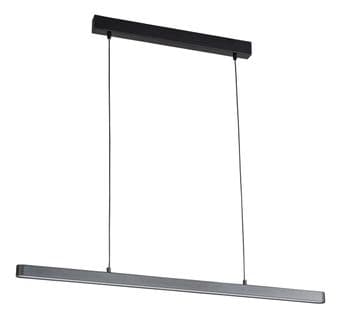 Suspension Led L. 90 cm LÜBECK Noire