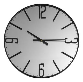 Horloge Ø 60 cm ROMY Noir