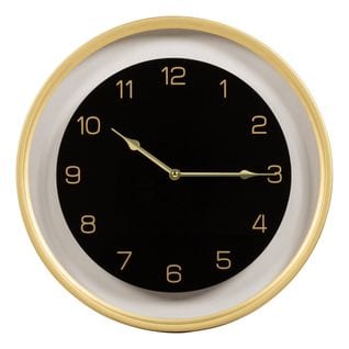 Horloge Ø 40,5 cm CHERINE Noir