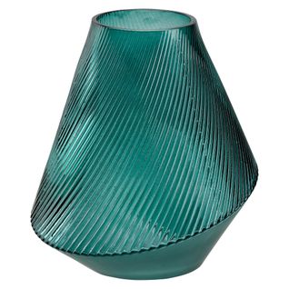 Vase bi-matière H. 19,8 cm VALLEE Vert