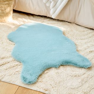 Tapis 60x90 cm FUNNY Bleu