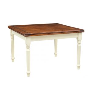 Table De Cuisine Country 120x120 Cm