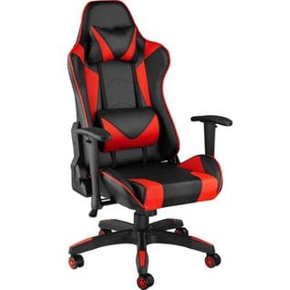 Fauteuil De Bureau Sport Gamer Noir/rouge