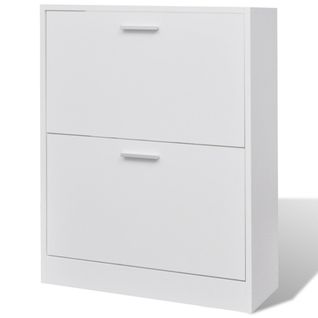 Meuble Armoire à Chaussure Bois Tiroirs 12 Paires 2002042