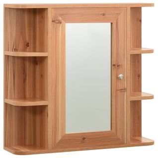 Armoire De toilette Miroir De Salle De Bain 66 X 17 X 63 Cm MDF