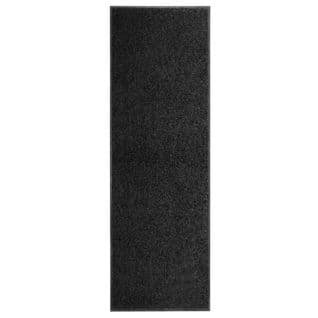Paillasson Lavable Noir 60x180 Cm Dec023175