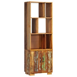 Étagère Armoire Meuble Design Bibliothèque 180 Cm Bois De Récupération Solide 2702066/2