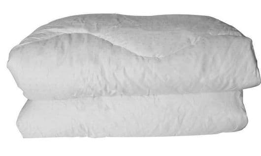 Couette Enveloppe Coton Protection - 260x240 Cm - Blanc