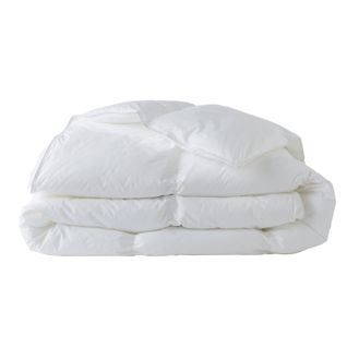 Couette En 100% Percale De Coton - 140x200 Cm - Blanc