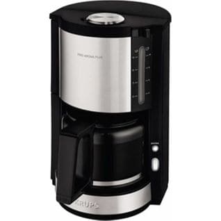 Pro Aroma Plus Cafetiere Filtre Électrique, 1,25 L Soit 15 Tasses, Machine A Café, Noir Et Inox