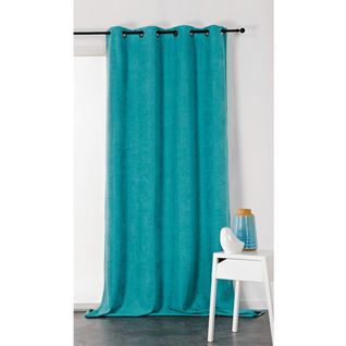 Rideau Alaska Isolant Et 100 % Occultant - 140x260 Cm - Turquoise