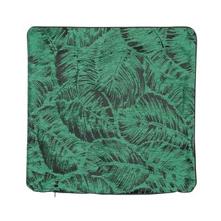 Housse De Coussin Esprit Jungle Tropicale - 40x40 Cm - Vert