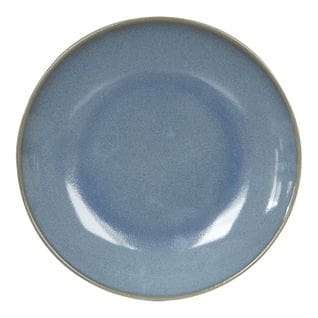 Assiette à Dessert Bleu 21 Cm (lot De 6)