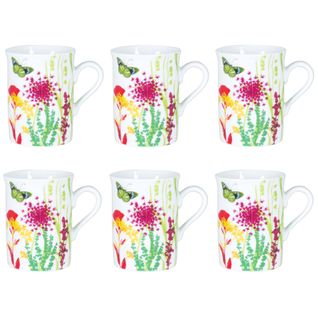 Coffret De 6 Mugs Tutti Fiori 30 Cl