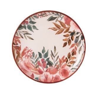 Assiette à Dessert Pink Flor 21 Cm (lot De 6)