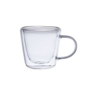 Set De 6 Tasses à Café 9 Cl Arô Double Paroi En Verre Borosilicate