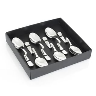 Coffret De 6 Cuillères Coudées Carmil Pour Café Ou Cocktail