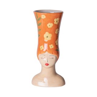Vase Femme Marge Orange 39 Cm