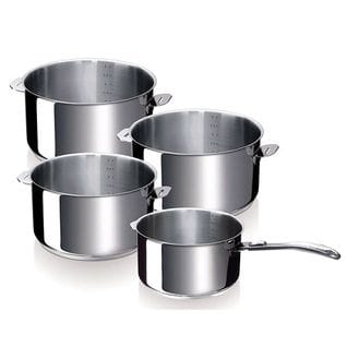 Série De 4 Casseroles Inox 14/16/18/20cm - 12326984