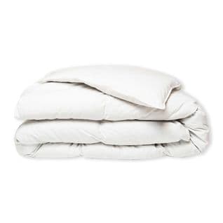 Couette Tempérée 30% Duvet - Coton - Gisèle 220 X 240 Cm Blanc