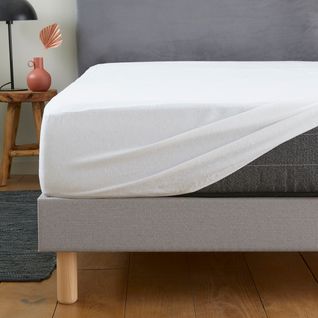 Protège Matelas Douceur 160 X 200 Cm Blanc