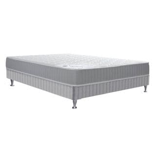 Ensemble Matelas Ressort 140x190 cm H23cm, Ressort Ensachés, Ferme, Sommier