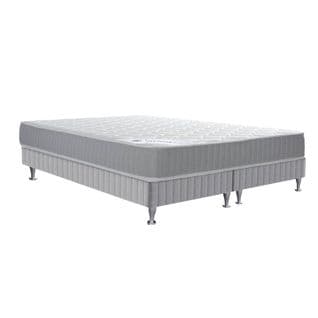 Ensemble Matelas Ressort 180x200 cm Ressort Ensachés H23 cm, Ferme, 2 Sommiers