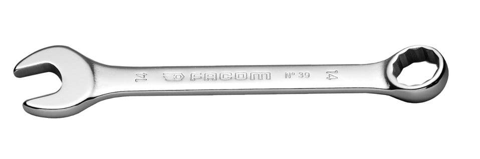 Clé Mixte Courte Métrique Diamètre 5mm Longueur 82mm - Facom - 39.5h