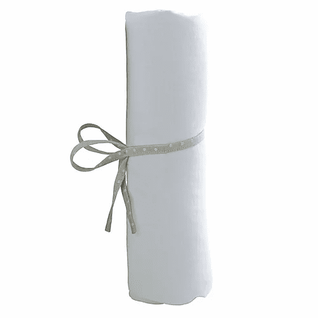 Drap Housse Uni 70x140 cm - Blanc