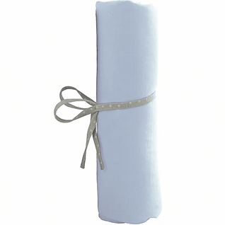 Drap Housse Uni 70x140 Cm Bleu Ciel