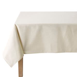 Nappe En Coton Traitee Teflon Creme 180 X 180