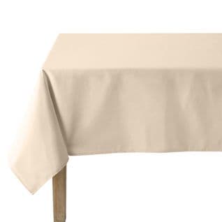 Nappe En Coton Traitee Teflon Sable 150 X 190