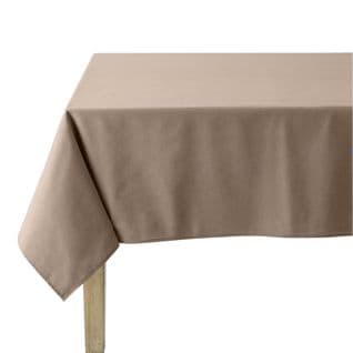 Nappe En Coton Traitee Teflon Truffe 150 X 190