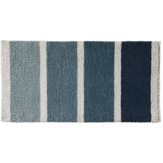 Aqua Pool - Tapis De Bain En Polycoton Fantaisie Bleu 60x120cm