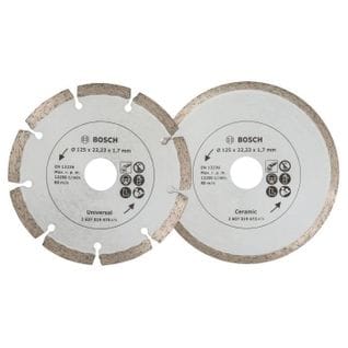 2 Disques Diamants 125mm Matériaux