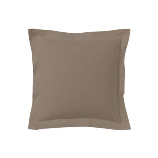 Taie D'oreiller Bio Made In France (lot De 2) Taupe 65x65