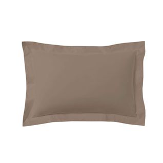 Taie D'oreiller Bio Made In France (lot De 2) Taupe 50x70