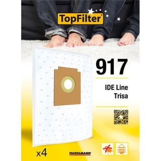 Lot De 4 Sacs Aspirateur Ide Line Et Trisa  Premium