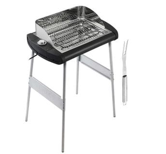 Barbecue électrique sur pieds Pavillon  2300W - Large Grille De Cuisson : 40 X 28 cm - 319005