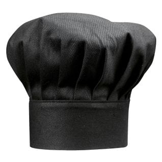 Toque Chef Noir 17 X 31 Cm Winkler