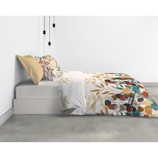 Parure De Lit 2 Personnes Telia Avec Housse De Couette Et Taies D'oreiller Imprime 240 X 220 Cm