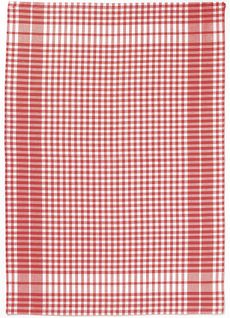 Torchon Petits Carreaux Rouge 50 X 70 Cm Winkler