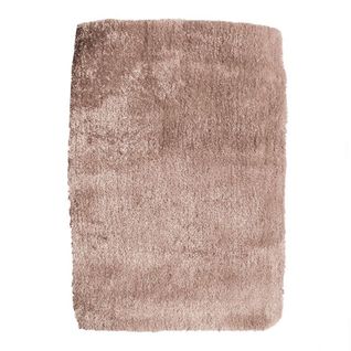 Tapis Poils Longs Toucher Laineux Beige/taupe 60x110 - Best Of