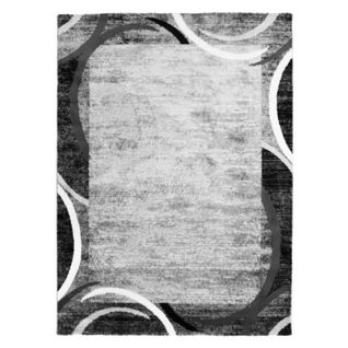 Tapis De Salon En Polypropylene - 120x170 Cm - Gris