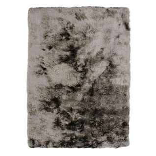 Tapis à Poils Longs Extra-doux Gris Foncé 120x170 - Toodoo